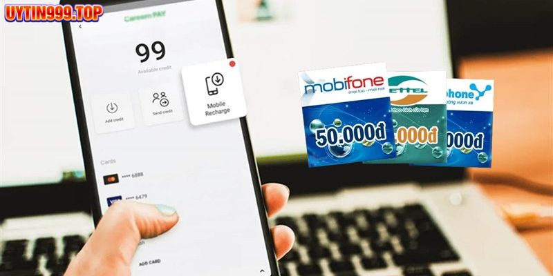 Nạp tiền vào tài khoản UYTIN999 qua thẻ cào